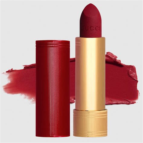 rossetto gucci ancora|Gucci Just Dropped a New Red Rosso Ancora Lipstick for .